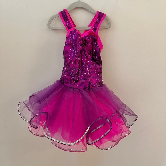 Weissman Costumes Weissman Dance Costume Toddler 23 Years Hot Pink